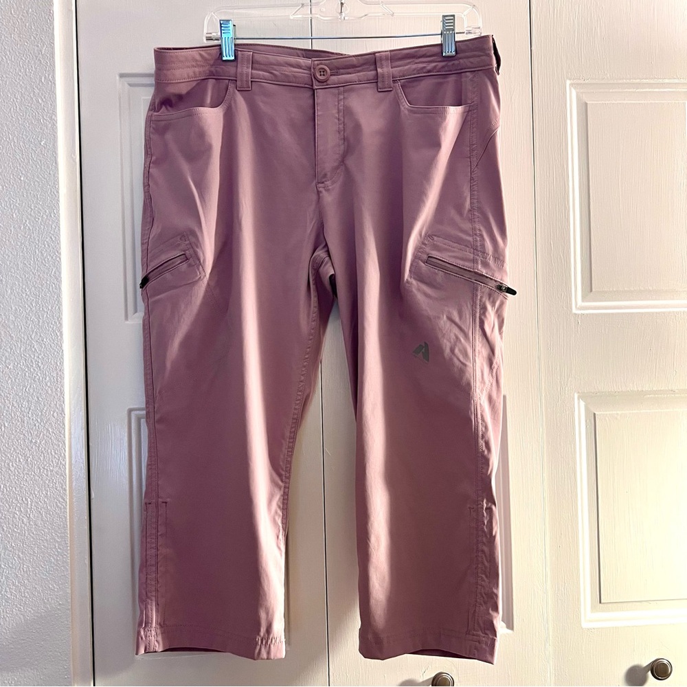 Eddie Bauer Women’s Ascent Cargo Pants in Mauve / Light Pink - 12